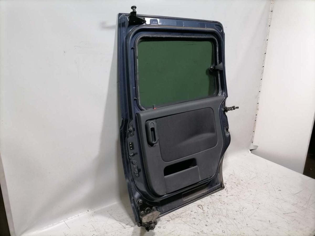Opel Combo C original Schiebet&uuml;r hinten rechts Z168 Metroblau Rohbau BJ06